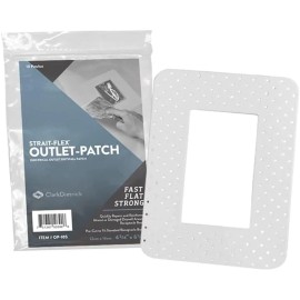 Strait-Flex Drywall Patch for Outlets 10-Pack