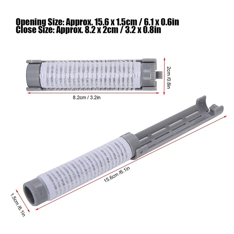 20PCS Perm Bars Hair Hairdresser Styling Tools Plush Lock Hair