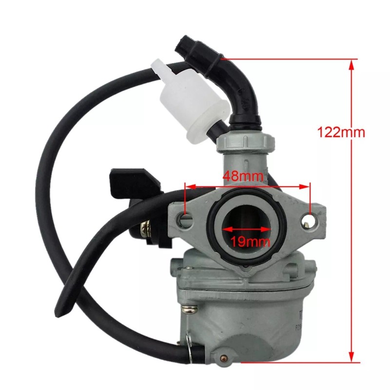 Mikuni VM16 19mm Round Slide Carburetor + 35mm Air Filter