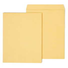 Staples Open End Catalog Envelopes, 14-inch L x 18-inch H, Brown, 50/Carton (ST50154-CCVS)