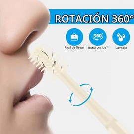 Bluemega Cortador de Pelo Nasal 2 en 1 Para Mujeres y Hombres