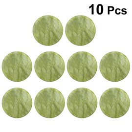 Beaupretty Juego de 10 Almohadillas Adhesivas para Pestañas con Piedra de Jade Herramientas de Extensión de Pestañas sin Pegamento Que Se Adhieren Y Bloquean