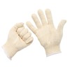 EBLAELEL Safety gloves white cotton bbq heat liners grilling work