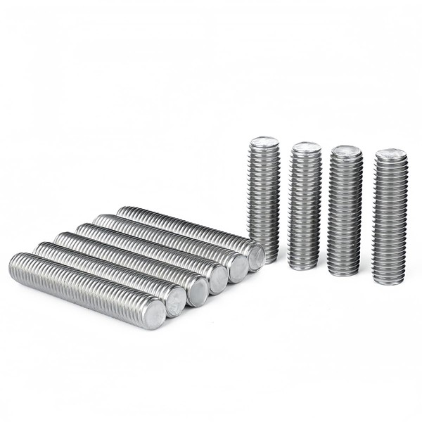 Drenky‌ 304 Stainless Steel Threaded Rods M8 X 40mm Metric