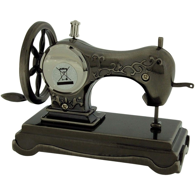 Old Sewing Machine Techno Clock