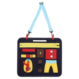 Dementia Patients Fidget Blanket Practical Multifunction Dementia Sensory Pad for Anxiety Relief Agility Improved