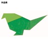 Toyo 062104 Origami Double-Sided Stickers, Single Color, 5.9 inches (15