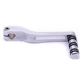 NCY Kickstart Lever (Polished Aluminum); QMB139 / Honda Ruckus GET 49cc lever NCY