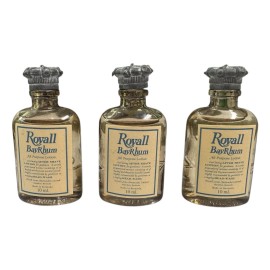 Royall BayRhum All Purpose Lotion Splash Mini 10 ml *Lot Of 3* As Pictured