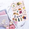 PH PandaHall Clear Stamp Rubber Stamp Embroidery Sewing Technique Art