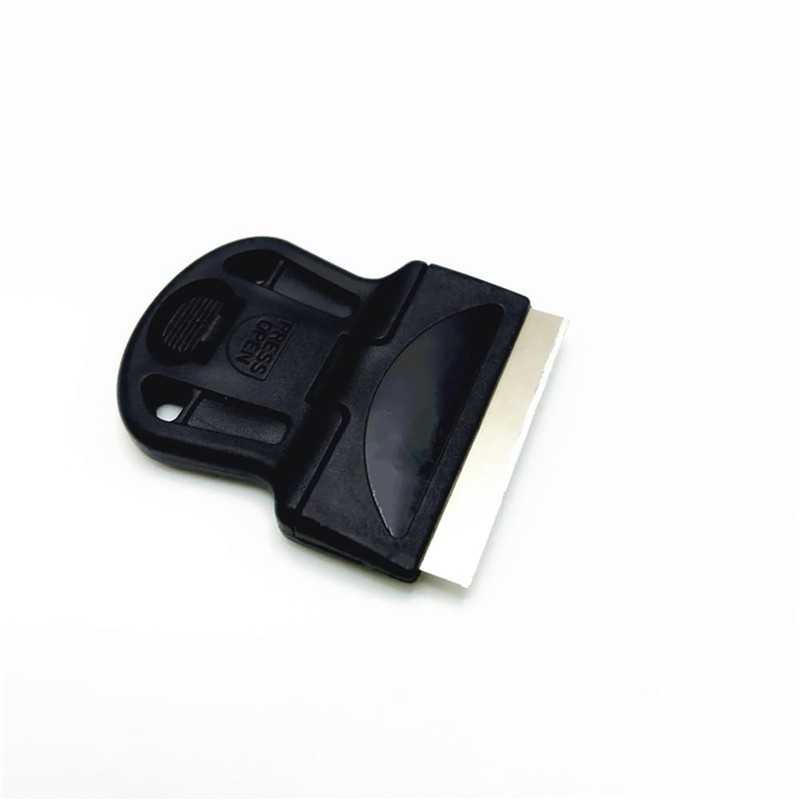 EYAKEG Mini Plastic Razor Blade Scraper Tool，Plastic Scraper，Cleaning Scraper Tool，Glass