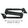 JCBIZ 8pcs Webbing Connecting Clip Black 25mm/ 1 Inch Webbing