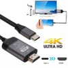 Type C to HDMI Cable 4K60hz Aluminum Shell Woven 2M