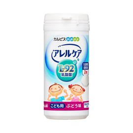 アレルケア カルピス こども用 ぶどう味 L-92酸菌 カルシウム 配合 サプリメント (1)