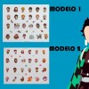 Universo en Linea Pegatina Para Uñas Kimetsu No Yaiba Etiquetas