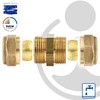 tecuro MS Clamping Ring Connector Straight Screw Connection 15 x
