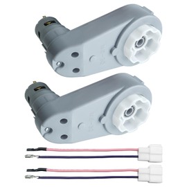 2PCS 24 Volt RS775 Kids Ride On Car Gearbox, 18V-24V Children Electric Car Gearbox High Speed DIY Upgrade Power Wheel for Children Ride On Toys