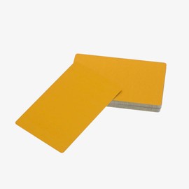 MTGHYARE 50 Pack 3.4 x 2.1 Inch Thickness 8Mil Blanks Metal Business Cards Blanks Aluminum Sheet Blank Engraving Metal Tags Materials for CNC Engraver Laser Engraving DIY Gift Cards (Dark Gold)