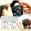 DraCra 8 Pack Luggage Wheel Cover Socks Full Wrap Fabric