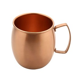 GET CPRMUG-01 Copper Mugs for Moscow Mule, 18 Ounce, Brushed Finish
