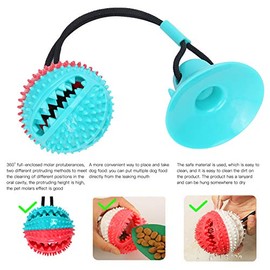 Zerodis Juguete Masticable para Perros con Ventosa, Juguete Interactivo para Perros con Ventosa, Juguete Interactivo para Perros Pequeños, Medianos y 