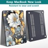 Teryeefi Pattern Hard Case Compatible with MacBook Air 13 inch