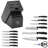 HENCKELS Silvercap Razor-Sharp 14-Piece Knife Set, Chef Knife, Paring Knife,
