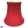 Royal Designs Red Bell Chandelier Lamp Shade, Size 5 (CS-201RED)