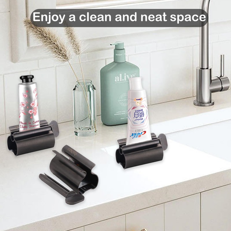 UDQYQ Tube Squeezer, Tube Press, Pack of 3, Toothpaste Squeezer,