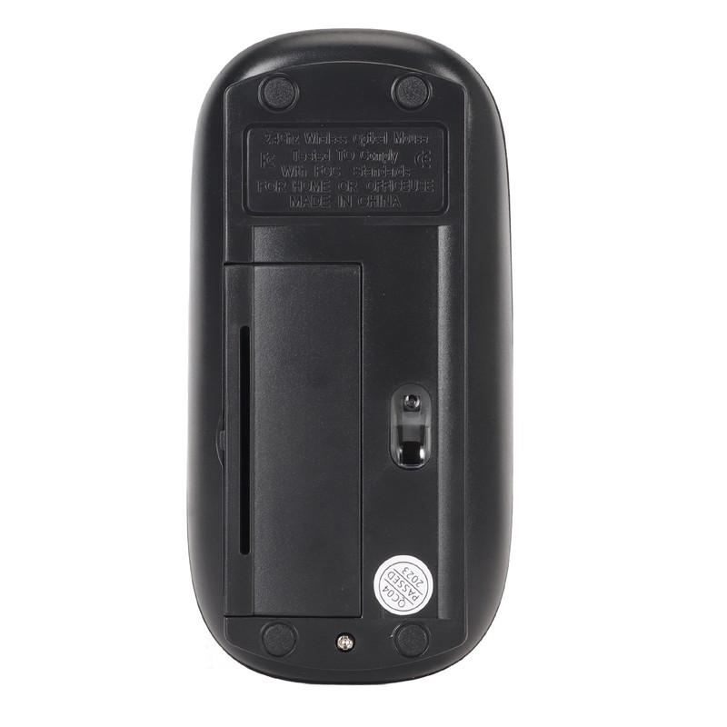 Smart Wireless Keyboard Mouse Kit Silent LED Indicator Waterproof Power