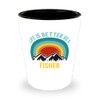 Life Is Better As a Fisher Alcohol Shot Glass 1.5oz