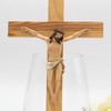 Holy Family Wooden Wall Cross with Christ - Three Sizes