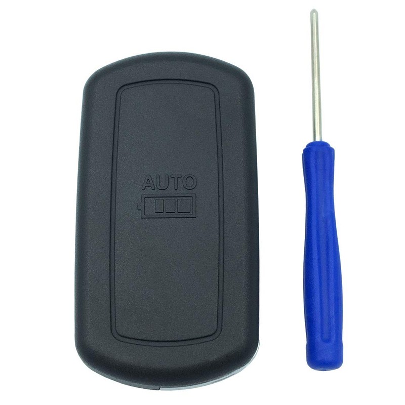3 Buttons Flip Auto Key Case Fob Styling Shell Cover