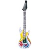 WIDMANN 23943 - Inflatable Funky Guitar With Strap, Adult Unisex,