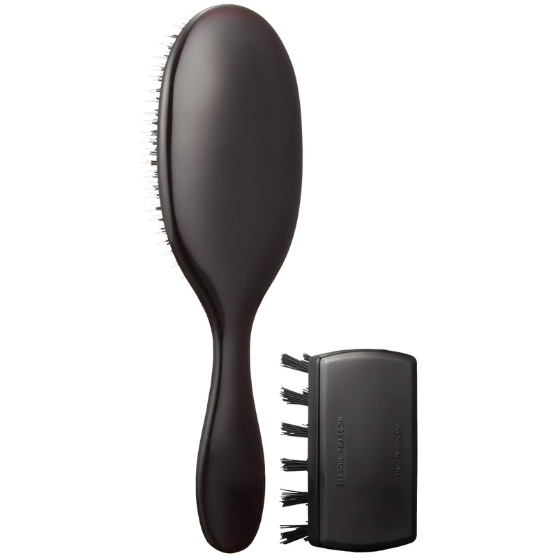Mason Pearson Handy Mix Dark Ruby (Cleaning Brush Included) Hair