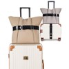 Waaqkid 2 PCS Luggage Travel Belt, 2-in-1 Adjustable Elastic Strap