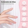 Gel constructor de uñas, 2 piezas de gel constructor transparente