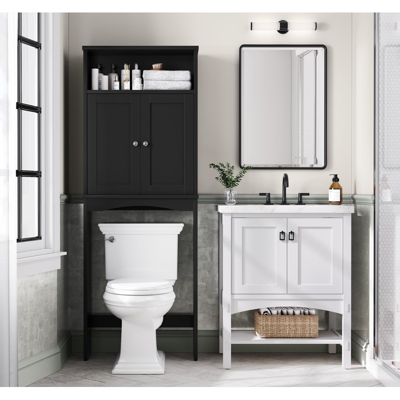 MXARLTR Over The Toilet Storage Cabinet, Over The Toilet Storage