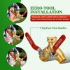 Hose Splitter 2 Way Heavy Duty Brass Garden Hose Splitter