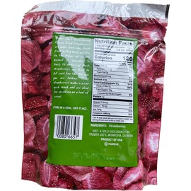 Trader Joe's Pack of 4, NEW Freeze Dried Strawberries, 1.2 OZ/Pack