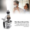 4 in 1 Soap Beard Brush Kits Brush Bowl Holder
