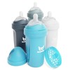 Herobility Double Anti-Colic Baby Bottles – 8.5 fl oz/240ml –