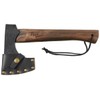 Fox Outdoor Viking Axe Wooden Handle Leather Sheath