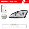 ADCARLIGHTS for Ford Focus 2000-2004 Headlight Assembly for 2000 2001