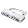 USB 3.0 Hub, Type-C+USB3.0 * 2+SD/TF 5-in-1 Adapter for iMac,