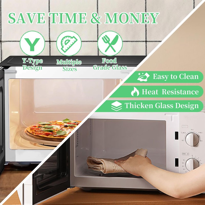 11.5" Universal Microwave Plate Replacement Glass Turntable| Fits LG, GE,
