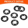 Jeboler Pack of 100 M4 Locking Washers, Clamping Discs Starlock