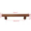 Semetall 8Pcs Walnut Wood Drawer Pulls,5 inch Hole Center Pull