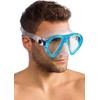 Cressi Ocean Mask - Unisex Diving Snorkeling Mask with Tempered