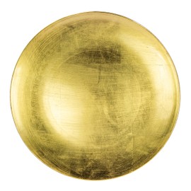 Blümelhuber Boho Decorative Plate Gold Table Decorative Tray Round Decorative Tea Light Plate Decorative Plate